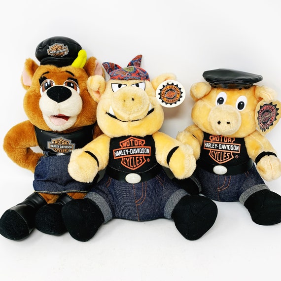 Detail Harley Davidson Stuffed Bear Nomer 38