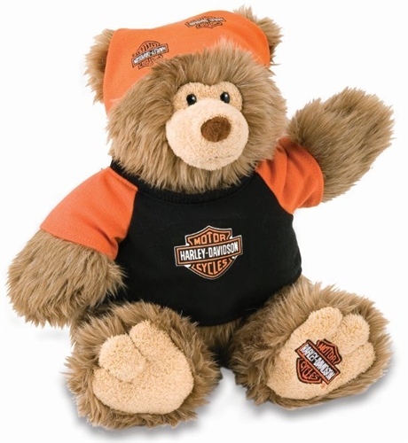 Detail Harley Davidson Stuffed Bear Nomer 6