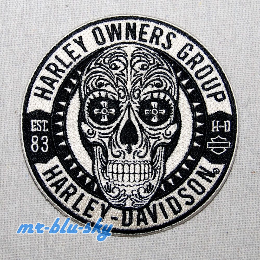 Detail Harley Davidson Sugar Skull Nomer 9