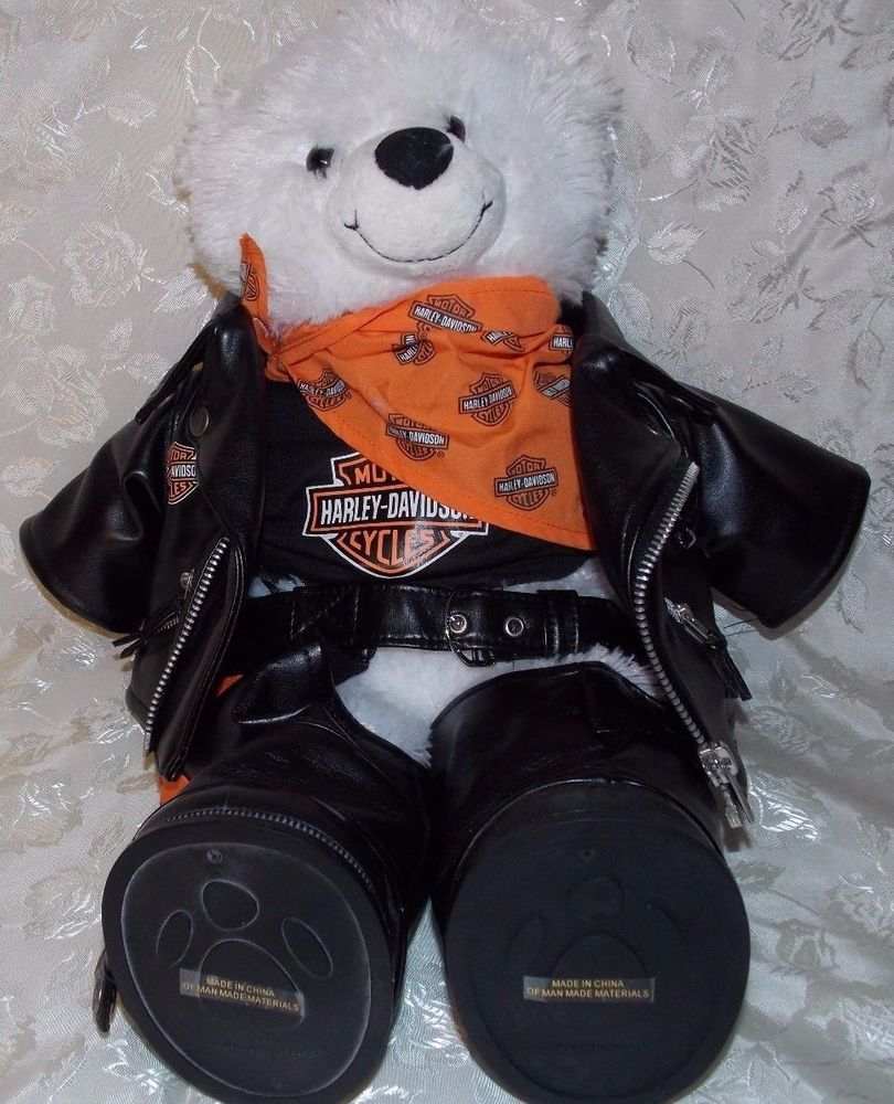 Detail Harley Davidson Teddy Bear Motorcycle Nomer 4