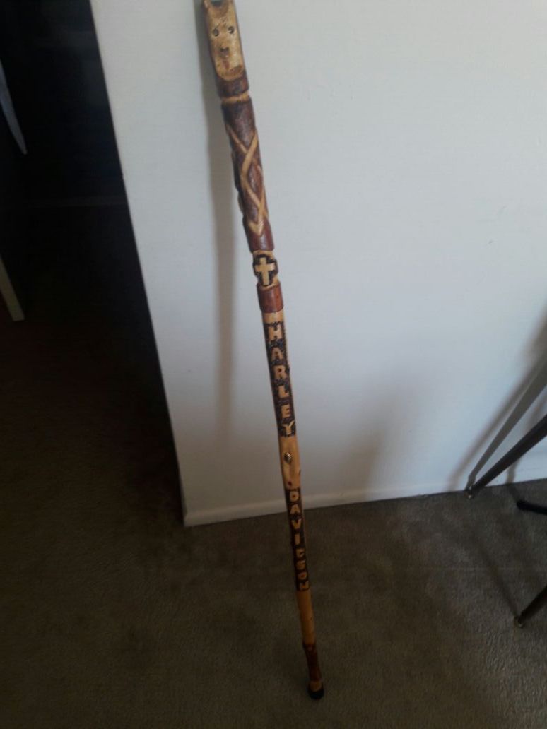 Detail Harley Davidson Walking Cane Nomer 18