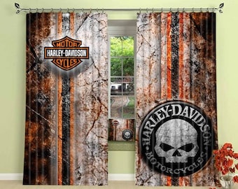 Detail Harley Davidson Window Curtains Nomer 17