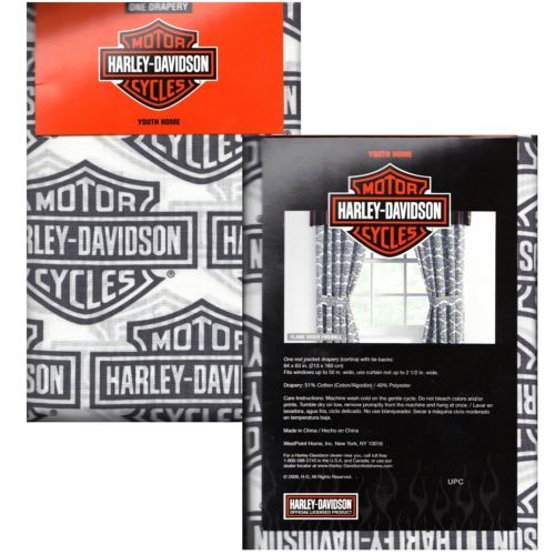 Detail Harley Davidson Window Curtains Nomer 3