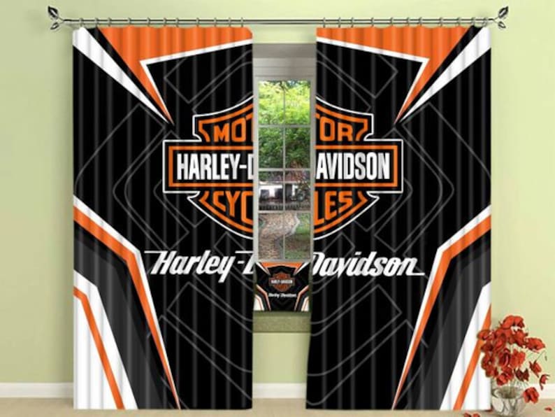 Detail Harley Davidson Window Curtains Nomer 22