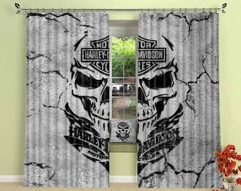 Detail Harley Davidson Window Curtains Nomer 29