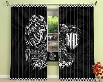 Detail Harley Davidson Window Curtains Nomer 32