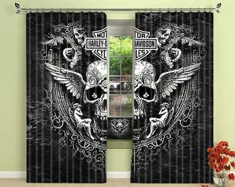 Detail Harley Davidson Window Curtains Nomer 51