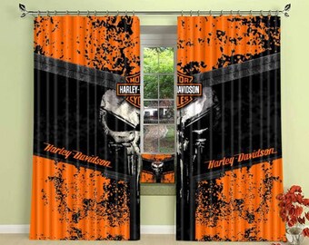Detail Harley Davidson Window Curtains Nomer 52