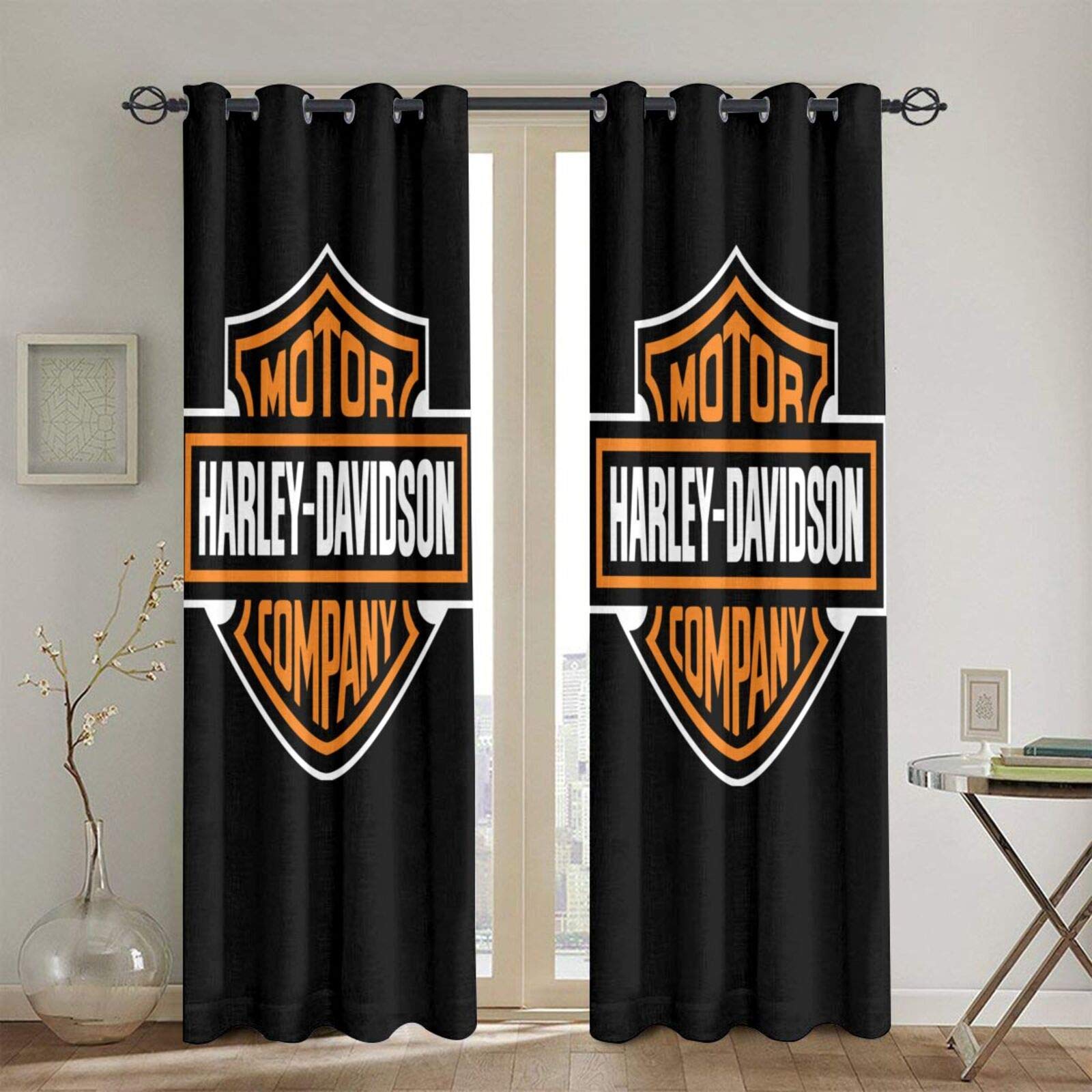 Detail Harley Davidson Window Curtains Nomer 6