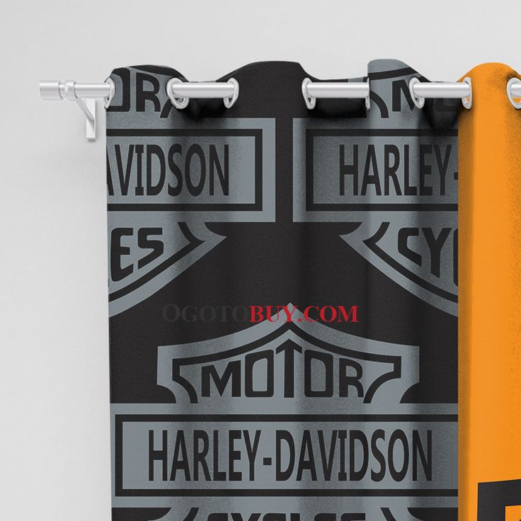 Detail Harley Davidson Window Curtains Nomer 9
