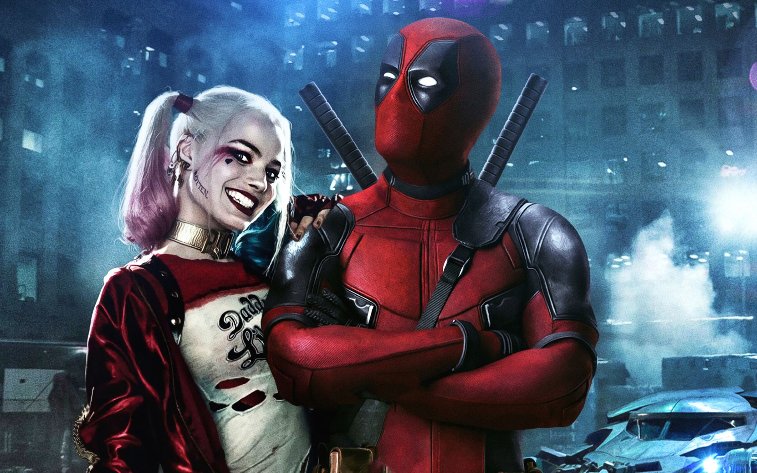 Detail Harley Quinn And Deadpool Wallpaper Nomer 2