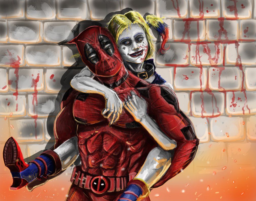 Detail Harley Quinn And Deadpool Wallpaper Nomer 9