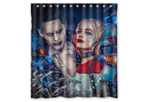 Detail Harley Quinn And Joker Bathroom Set Nomer 7