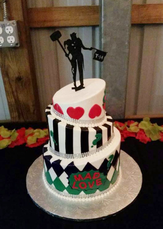 Detail Harley Quinn And Joker Birthday Cake Nomer 18