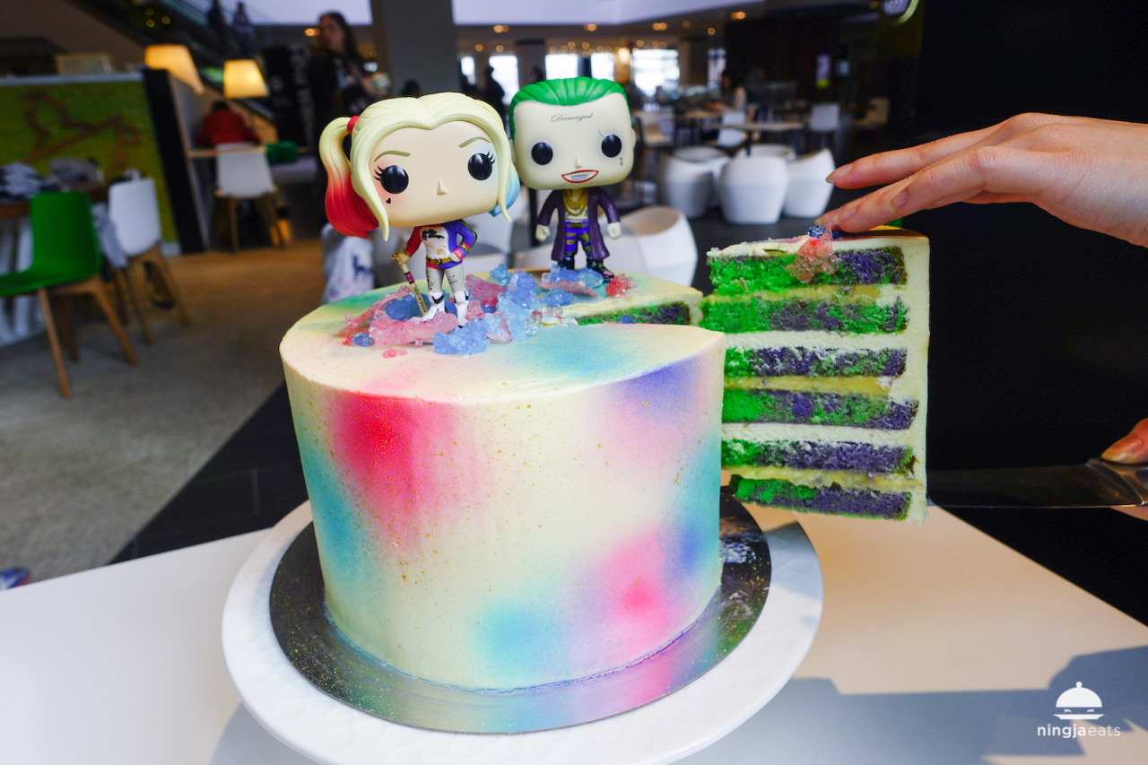 Detail Harley Quinn And Joker Birthday Cake Nomer 26