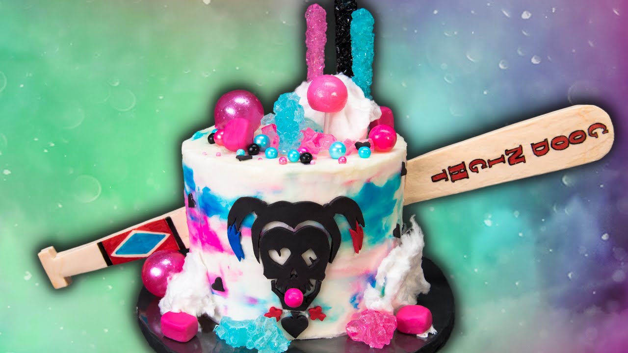 Detail Harley Quinn And Joker Birthday Cake Nomer 29