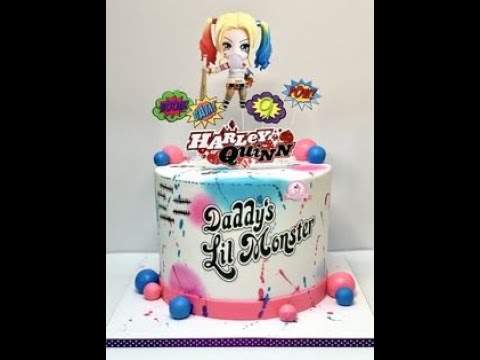 Detail Harley Quinn And Joker Birthday Cake Nomer 34