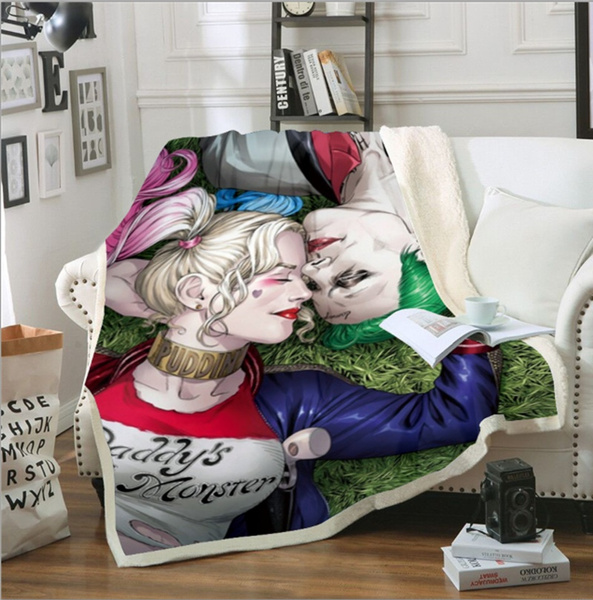 Detail Harley Quinn And Joker Blanket Nomer 2