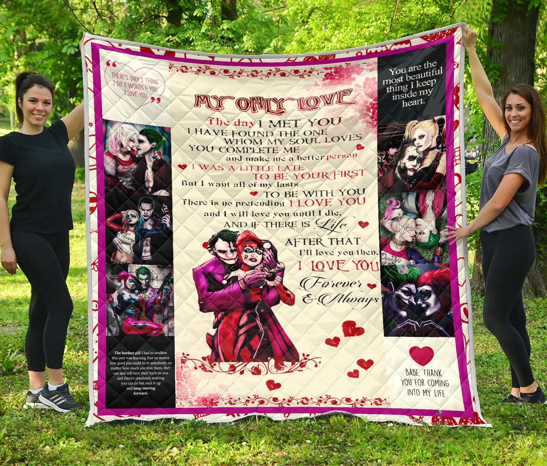 Detail Harley Quinn And Joker Blanket Nomer 14