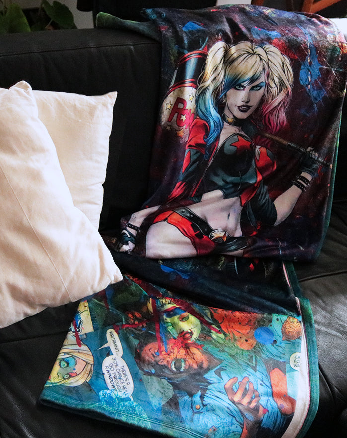 Detail Harley Quinn And Joker Blanket Nomer 17