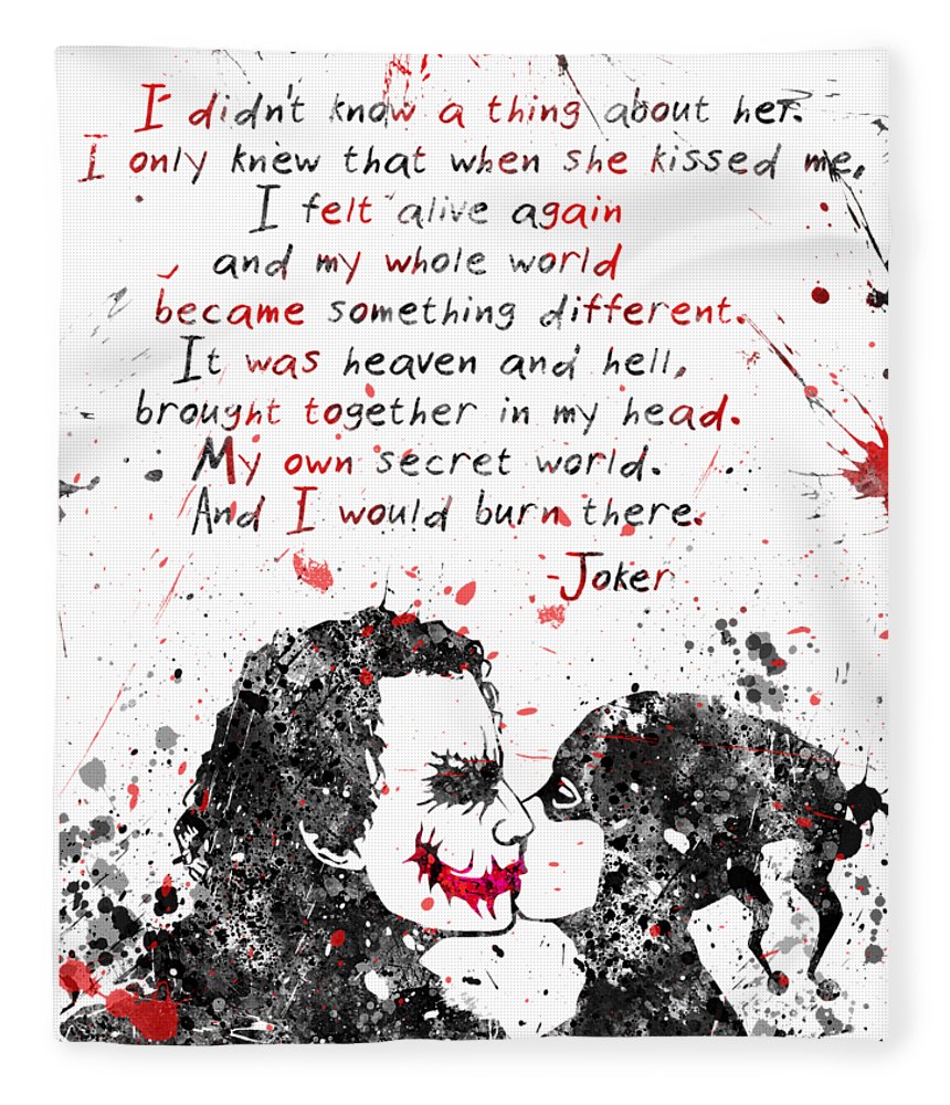 Detail Harley Quinn And Joker Blanket Nomer 3