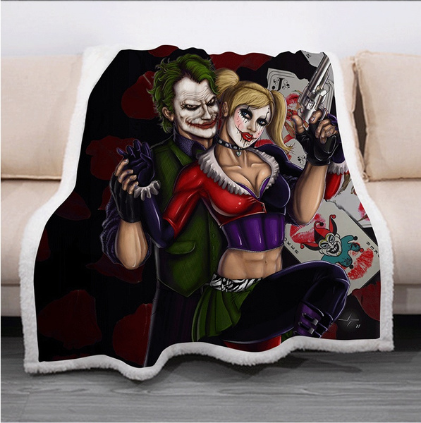 Detail Harley Quinn And Joker Blanket Nomer 41