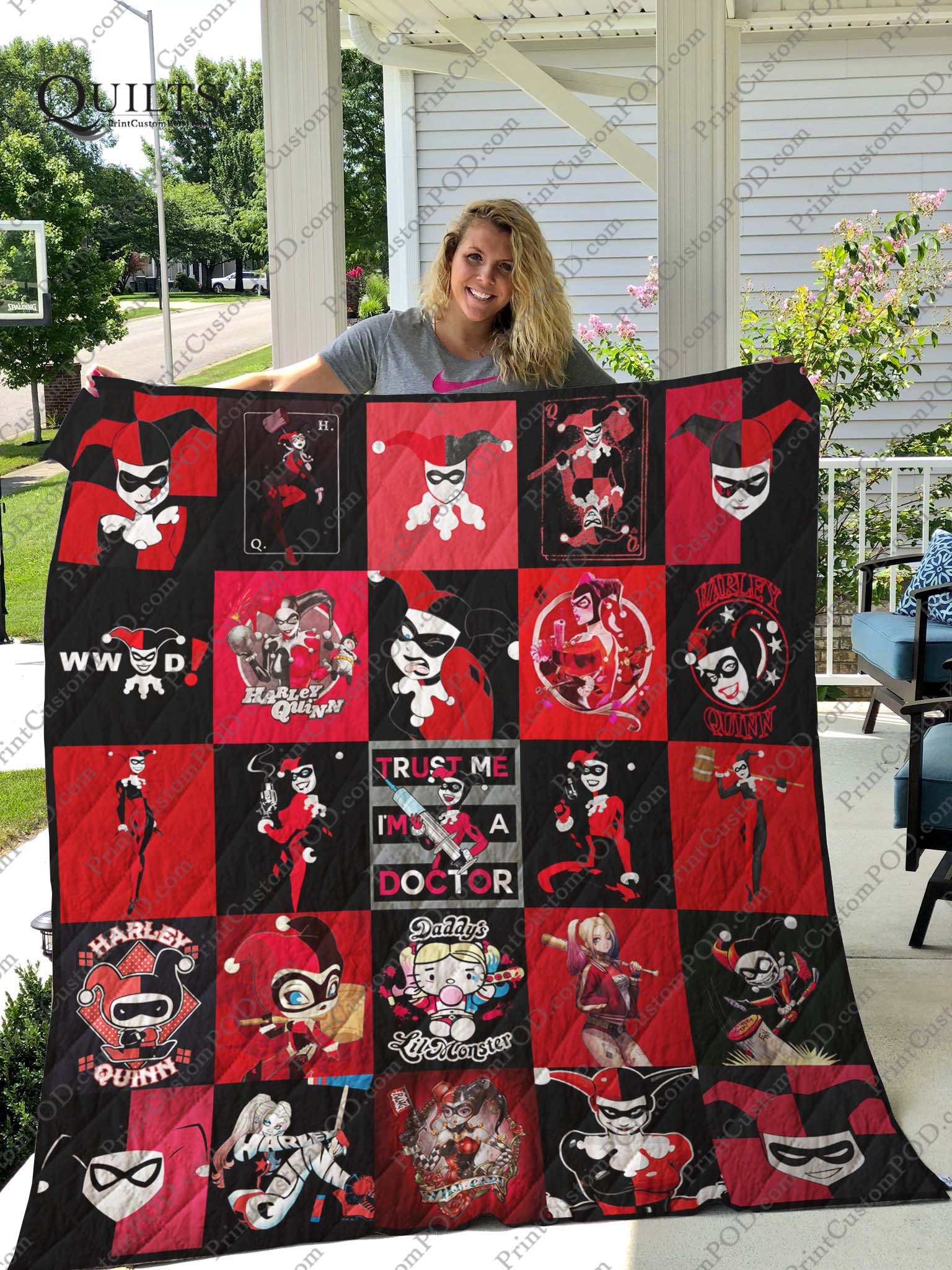 Detail Harley Quinn And Joker Blanket Nomer 51