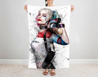 Detail Harley Quinn And Joker Blanket Nomer 52