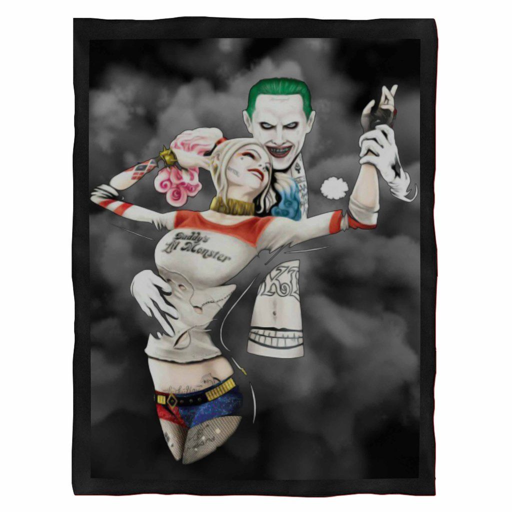 Detail Harley Quinn And Joker Blanket Nomer 8