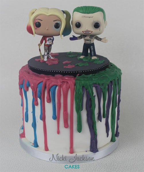 Detail Harley Quinn And Joker Cake Ideas Nomer 12