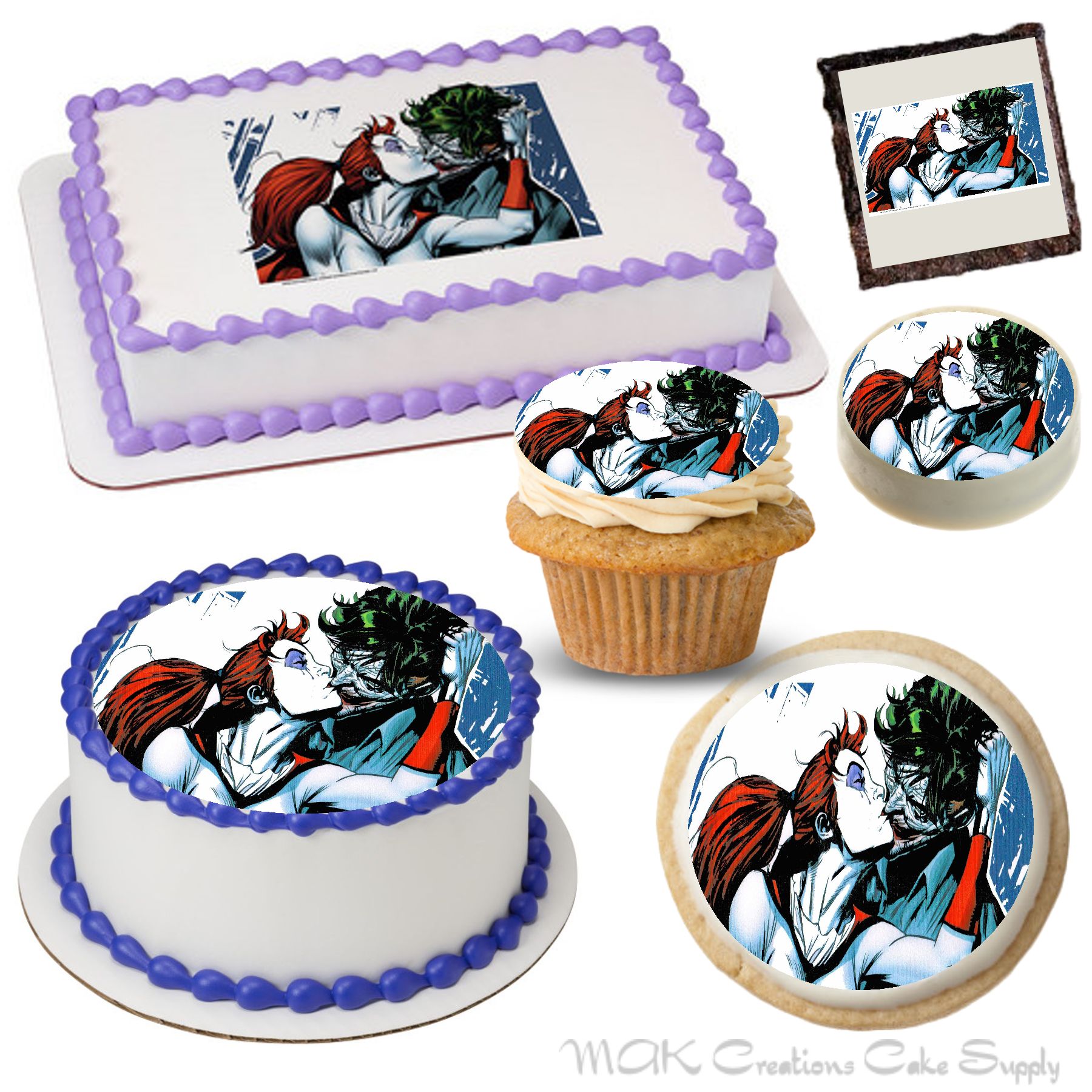 Detail Harley Quinn And Joker Cake Ideas Nomer 20