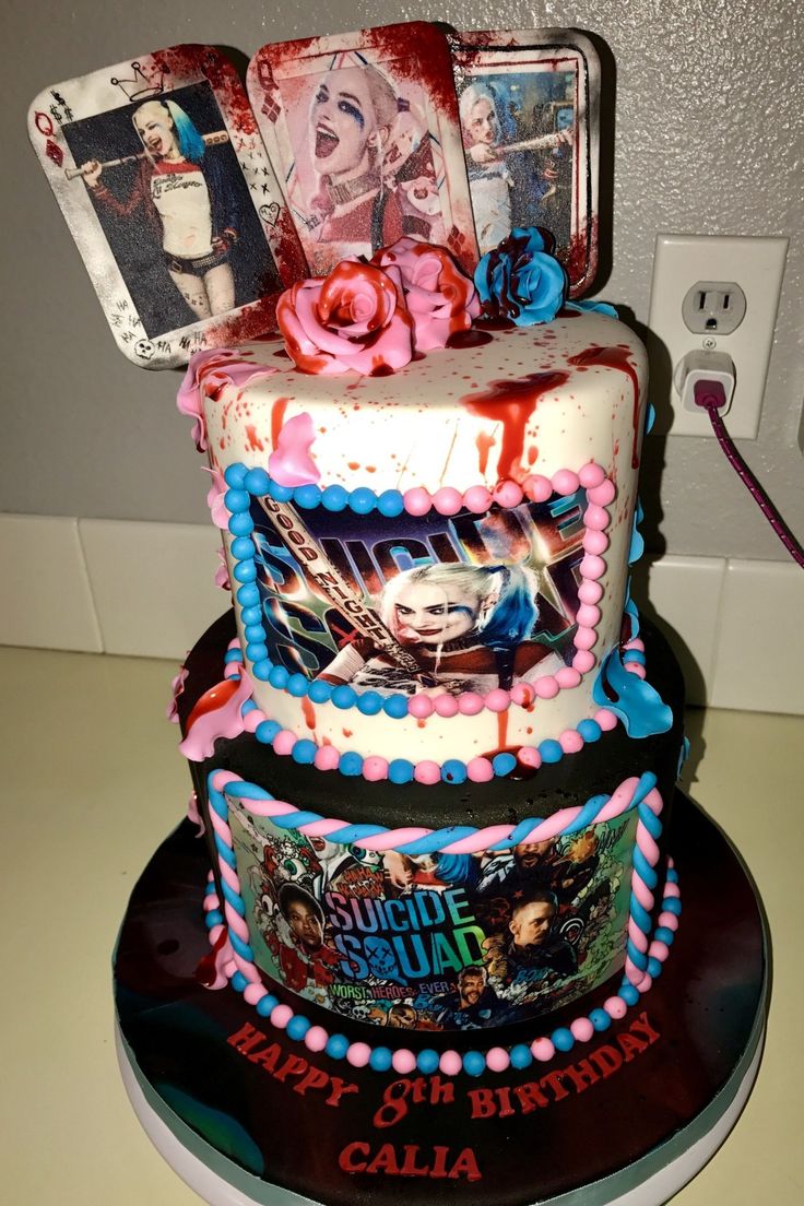 Detail Harley Quinn And Joker Cake Ideas Nomer 5