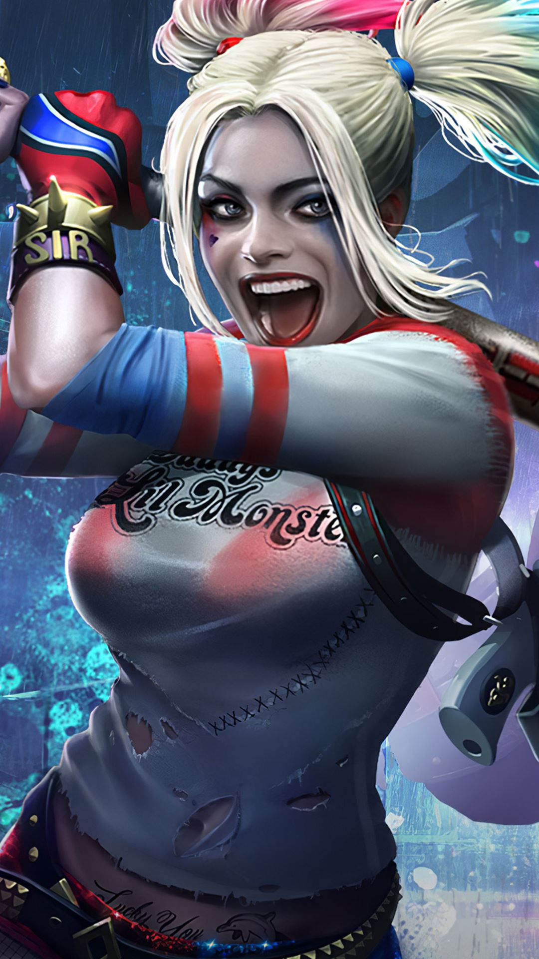 Detail Harley Quinn And Joker Iphone Wallpaper Nomer 36