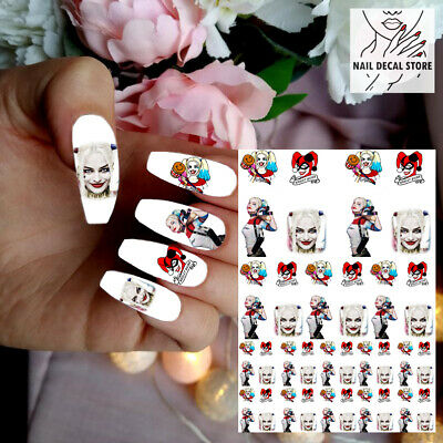 Detail Harley Quinn And Joker Nail Designs Nomer 37