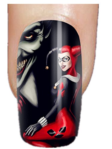 Detail Harley Quinn And Joker Nail Designs Nomer 40