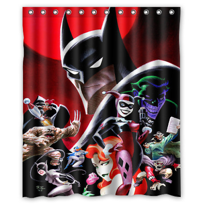 Detail Harley Quinn And Joker Shower Curtain Nomer 54