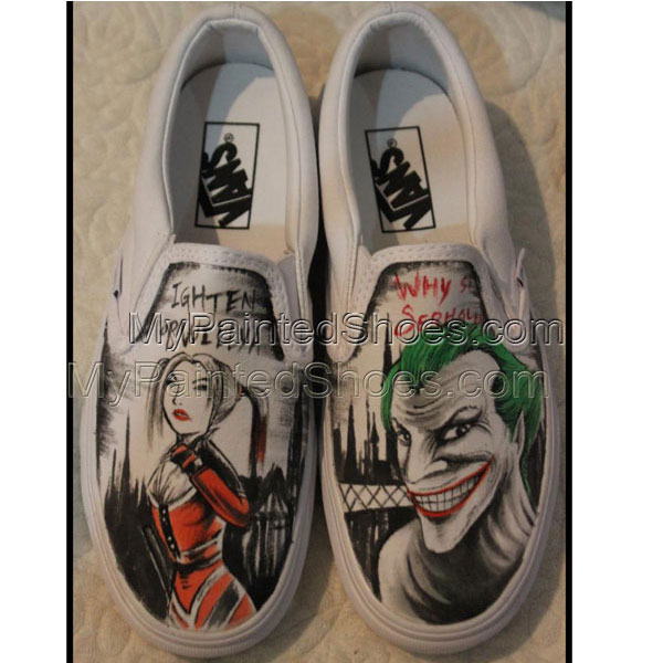 Detail Harley Quinn And Joker Vans Nomer 2