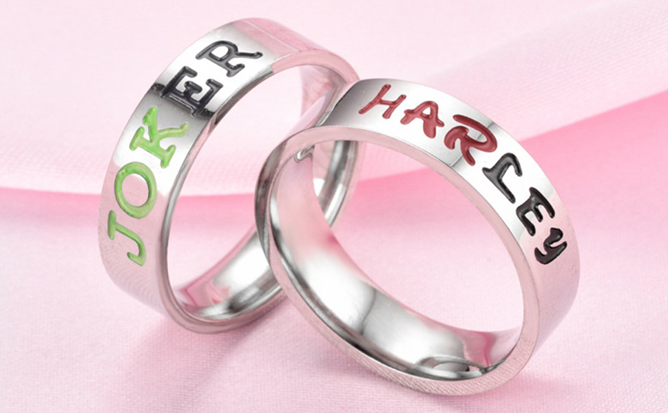 Detail Harley Quinn And Joker Wedding Rings Nomer 2