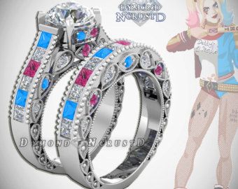 Detail Harley Quinn And Joker Wedding Rings Nomer 42