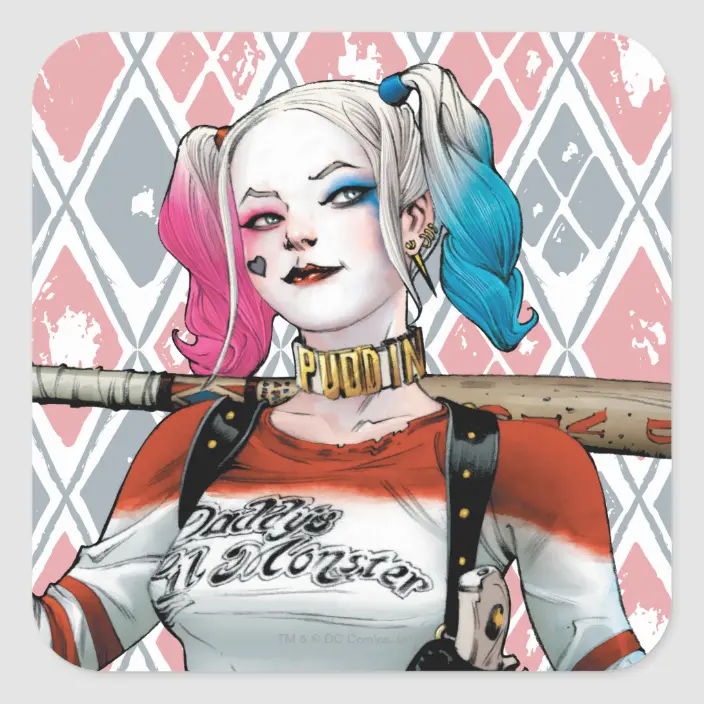 Detail Harley Quinn Baseball Bat Stickers Nomer 21