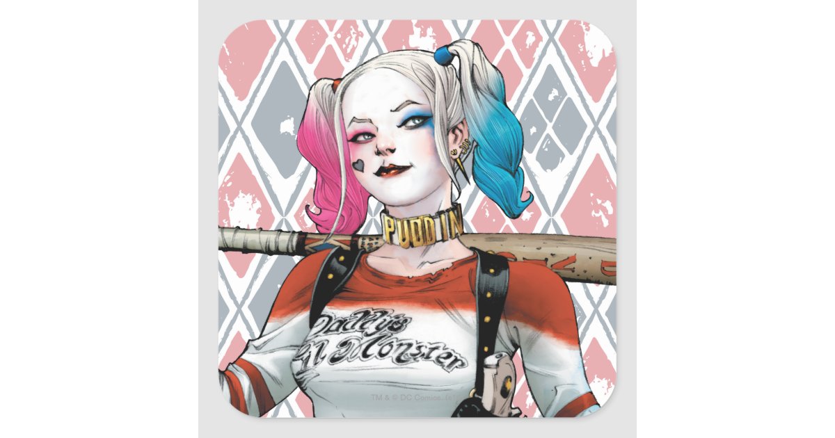 Detail Harley Quinn Baseball Bat Stickers Nomer 22