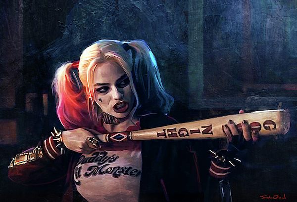 Detail Harley Quinn Bat Stickers Nomer 39