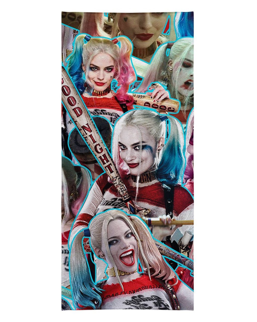 Detail Harley Quinn Beach Towel Nomer 17