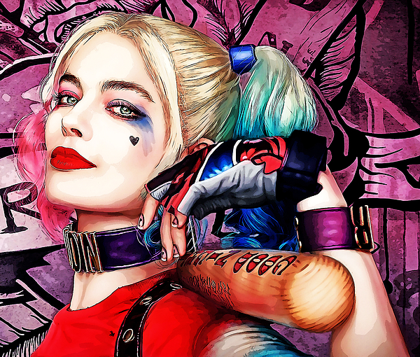 Detail Harley Quinn Beach Towel Nomer 38