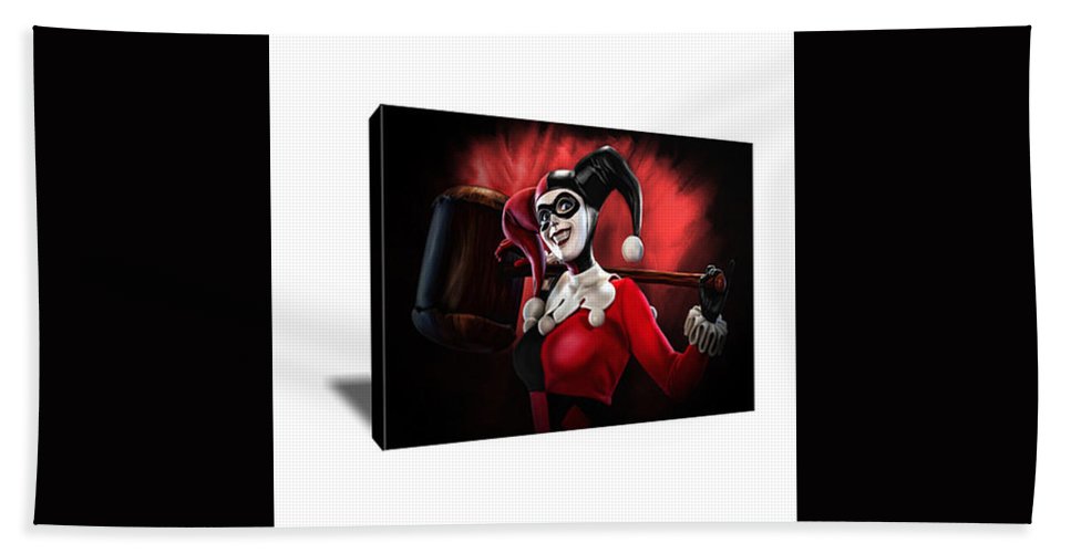 Detail Harley Quinn Beach Towel Nomer 46