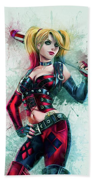 Detail Harley Quinn Beach Towel Nomer 50