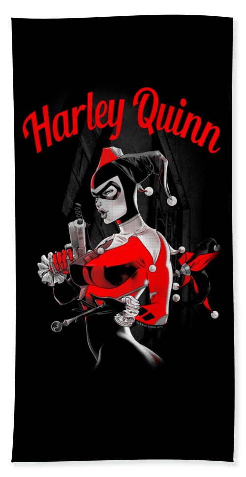 Detail Harley Quinn Beach Towel Nomer 8