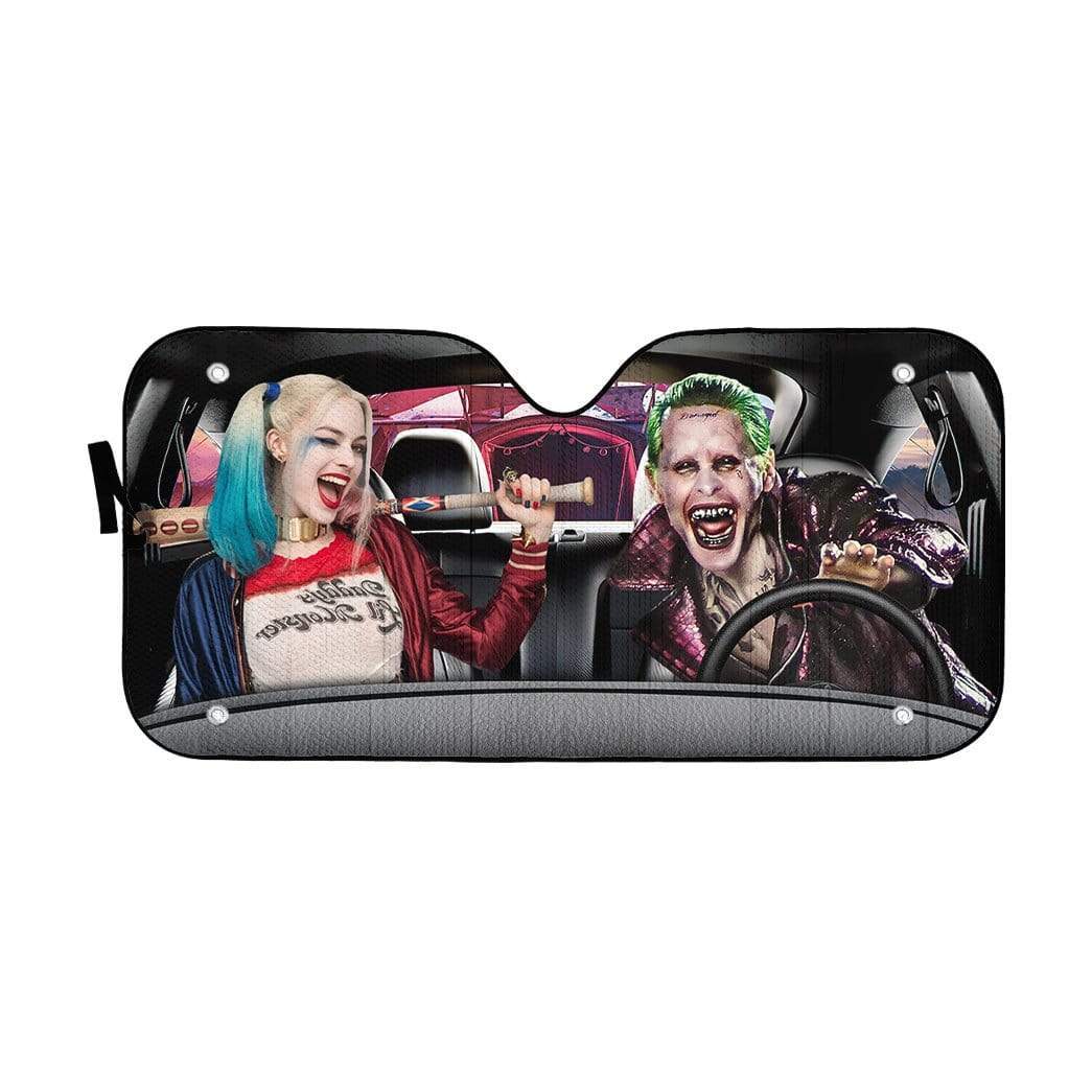 Detail Harley Quinn Car Sun Shade Nomer 11