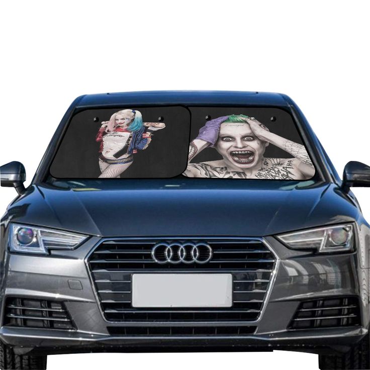 Detail Harley Quinn Car Sun Shade Nomer 31