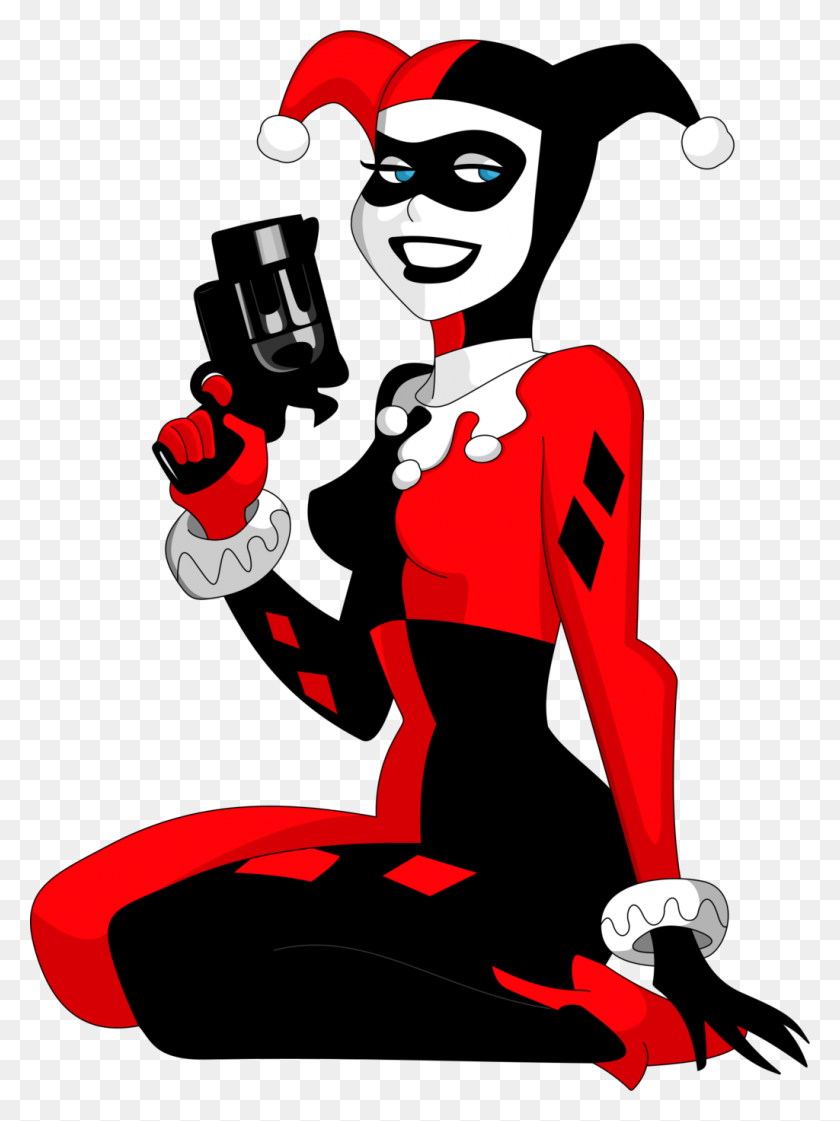 Detail Harley Quinn Clipart Black And White Nomer 50